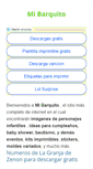 Mobile Screenshot of mibarquito.com